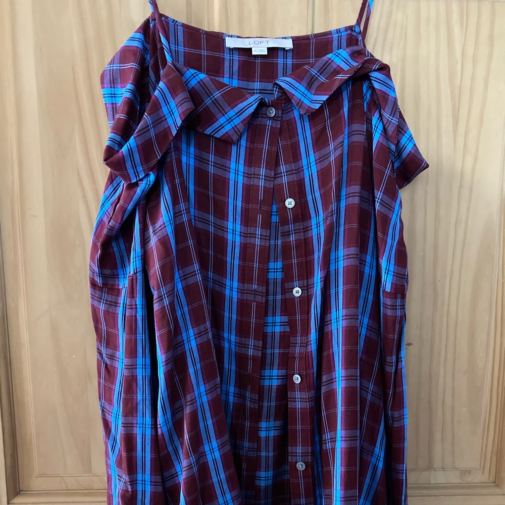 Loft off the shoulder top
